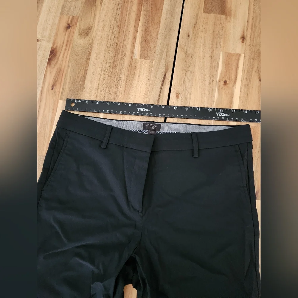 J. Jill Wearever Collection Pants Women's Black Woven Trousers 12 petite NWT - Picture 11 of 12
